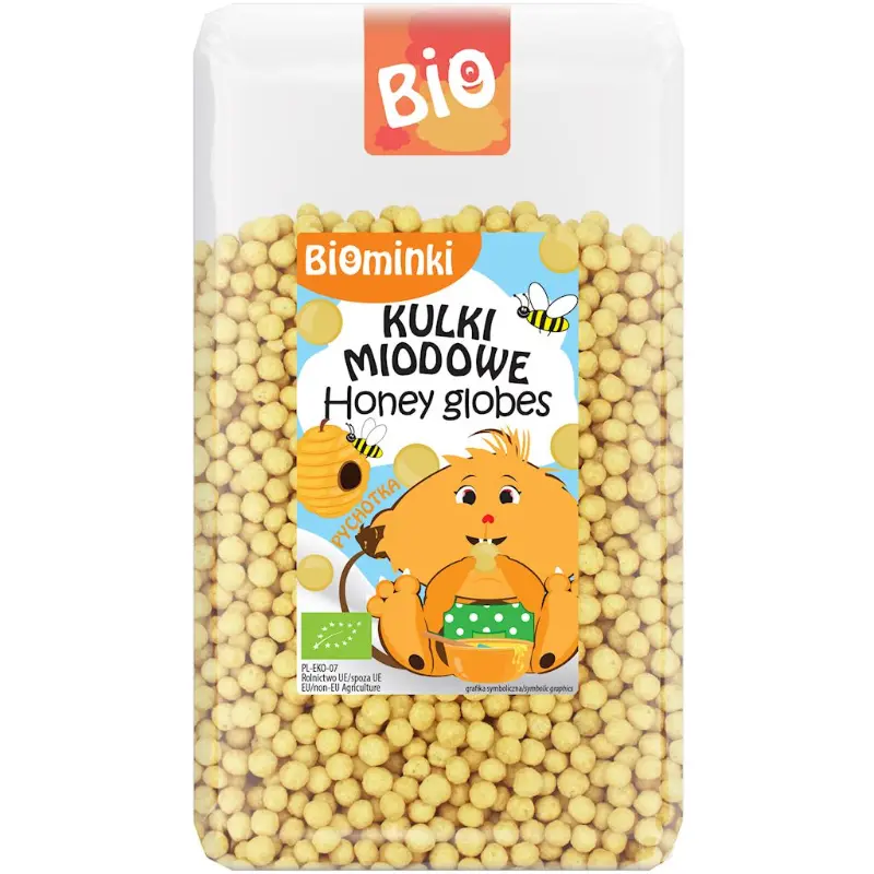 BIOMINKI Kulki miodowe BIO 300 g