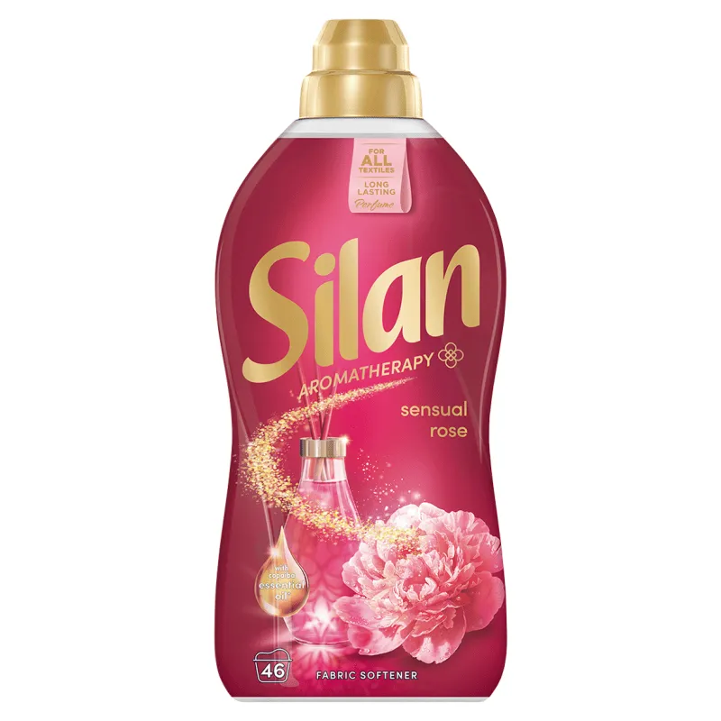 SILAN AROMATHERAPY Płyn do zmiękczania tkanin Sensual Rose 1012 ml