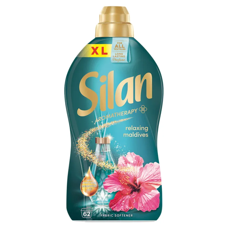 SILAN AROMATHERAPY XL Płyn do zmiękczania tkanin Relaxing Maldives 1364 ml