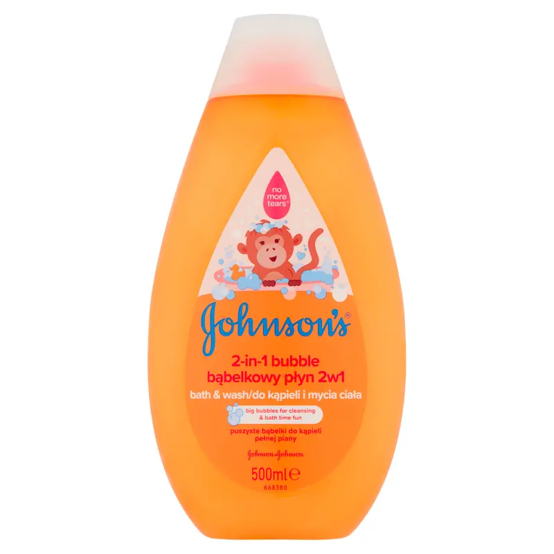 JOHNSON'S Płyn do kąpieli i mycia ciała 2w1 500 ml