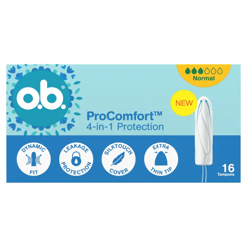 O.B. PROCOMFORT Tampony Normal 16 szt.