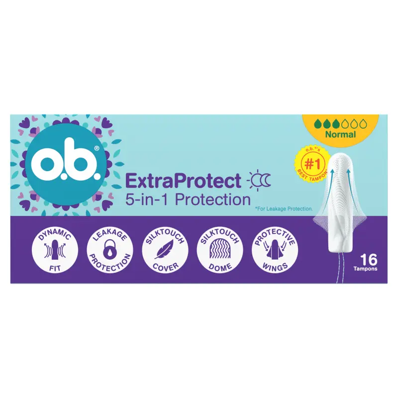 O.B. EXTRA PROTECT Tampony Normal 16 szt.