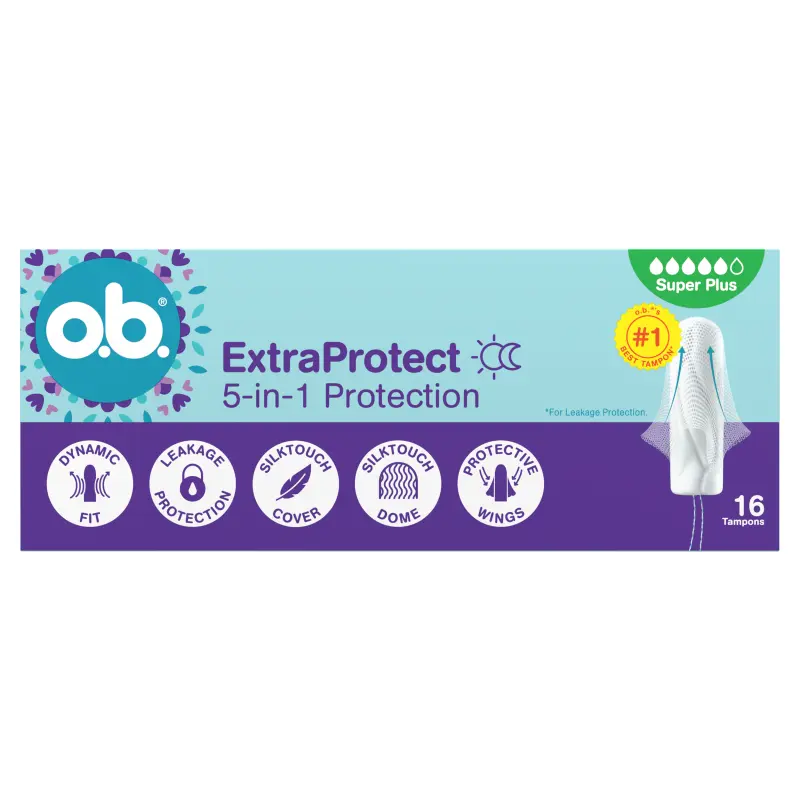 O.B. EXTRA PROTECT Tampony Super Plus 16 szt.
