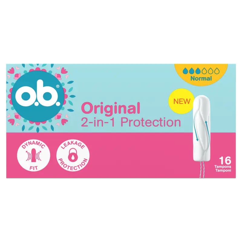 O.B. ORIGINAL Tampony Normal 16 szt.