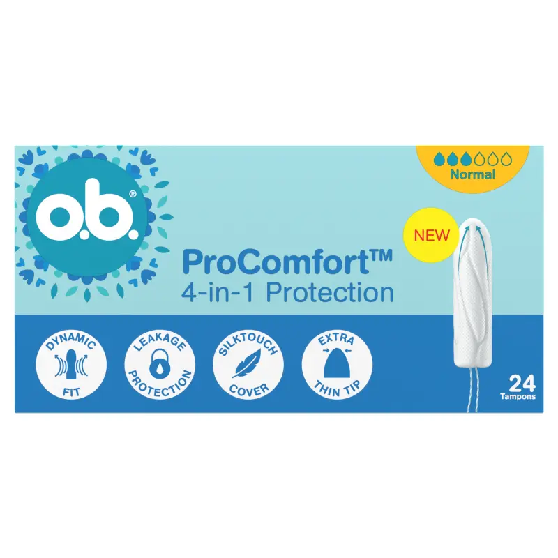 O.B. PROCOMFORT Tampony Normal 24 szt.
