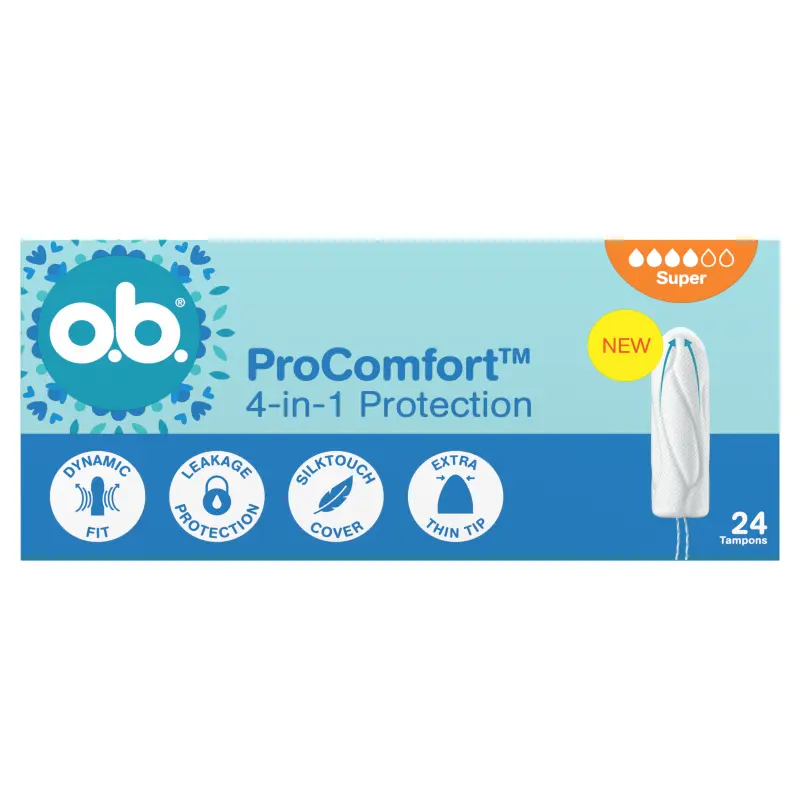 O.B. PROCOMFORT Tampony Super 24 szt.