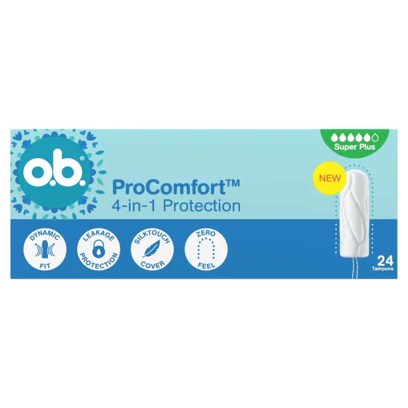 O.B. PROCOMFORT Tampony Super Plus 24 szt.