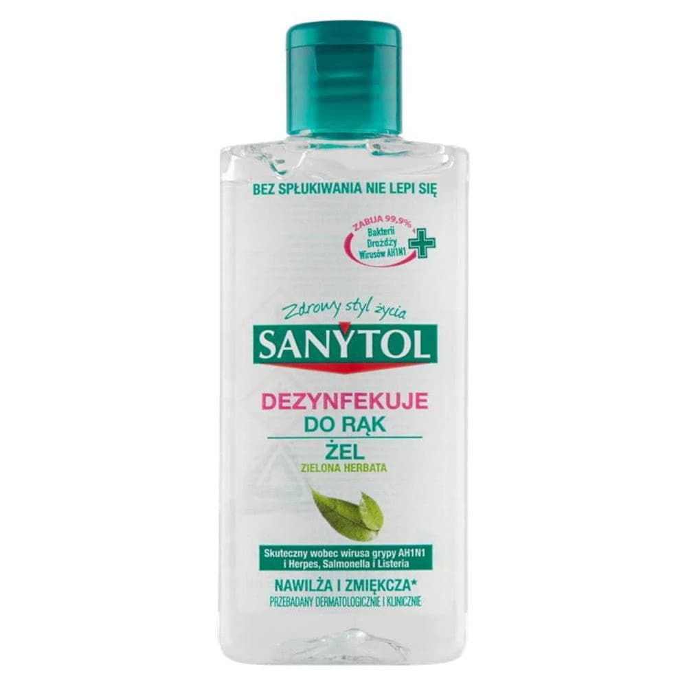 SANYTOL Żel do dezynfekcji rąk Zielona Herbata 75 ml