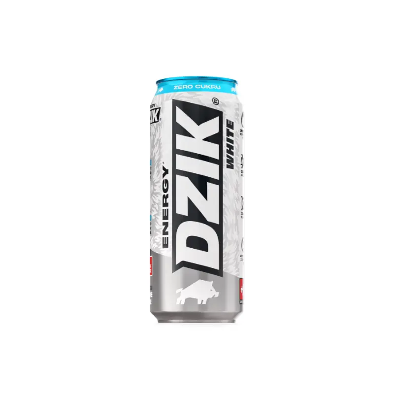 DZIK Energy drink o smaku cukierków cytrusowych bez cukru 500 ml