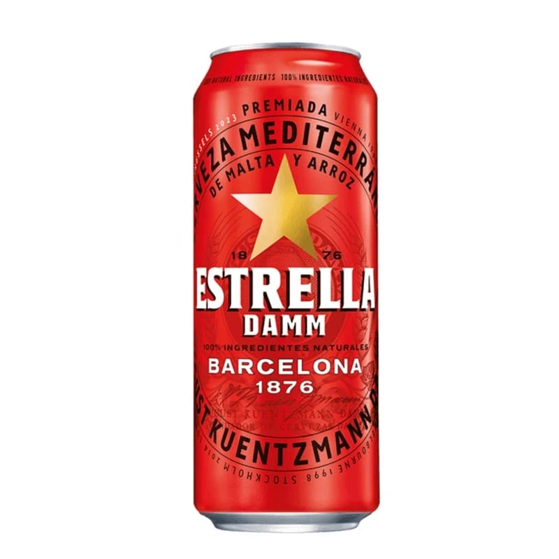 ESTRELLA DAMM Piwo jasne puszka 500 ml