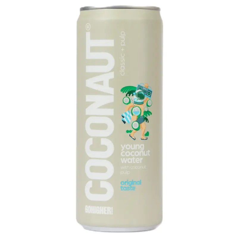 COCONAUT Woda kokosowa z młodego kokosa z miąższem kokosowym 320 ml