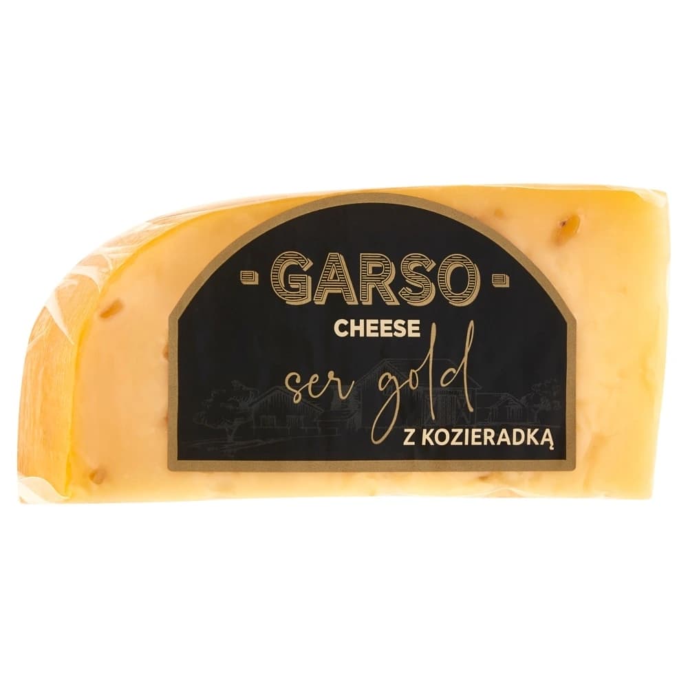 GARSO Ser półtwardy z kozieradką Gold 180 g