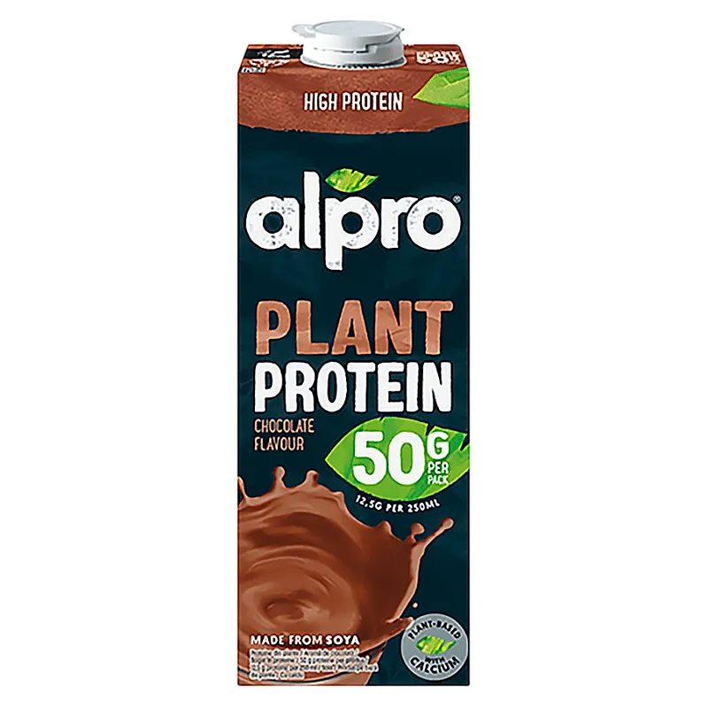 ALPRO PLANT PROTEIN Napój sojowy wysokobiałkowy o smaku czekoladowym VEGE 1000 ml