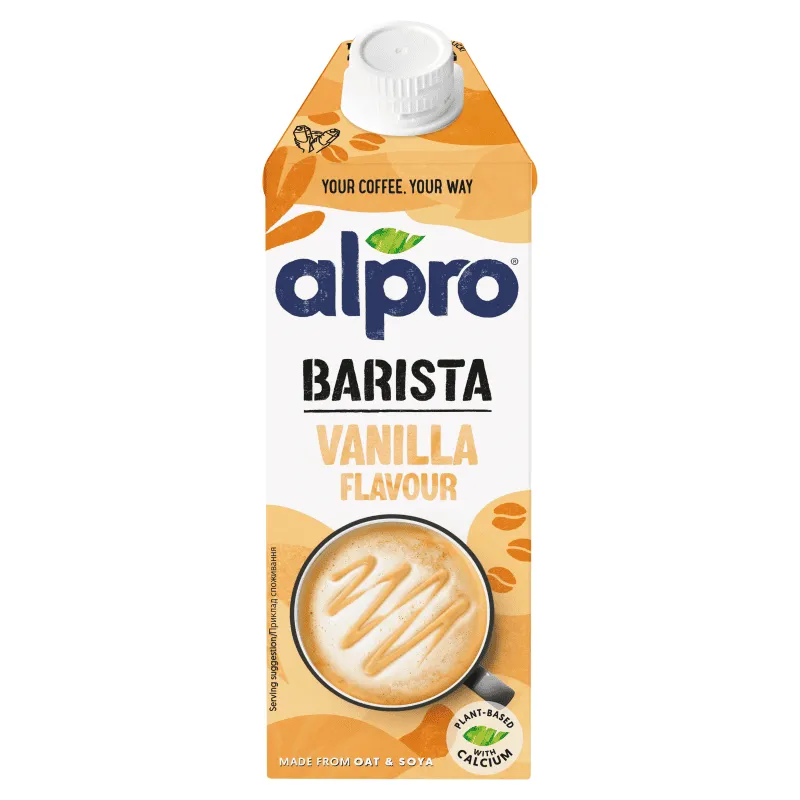 ALPRO BARISTA Napój owsiano-sojowy o smaku waniliowym VEGE 750 ml