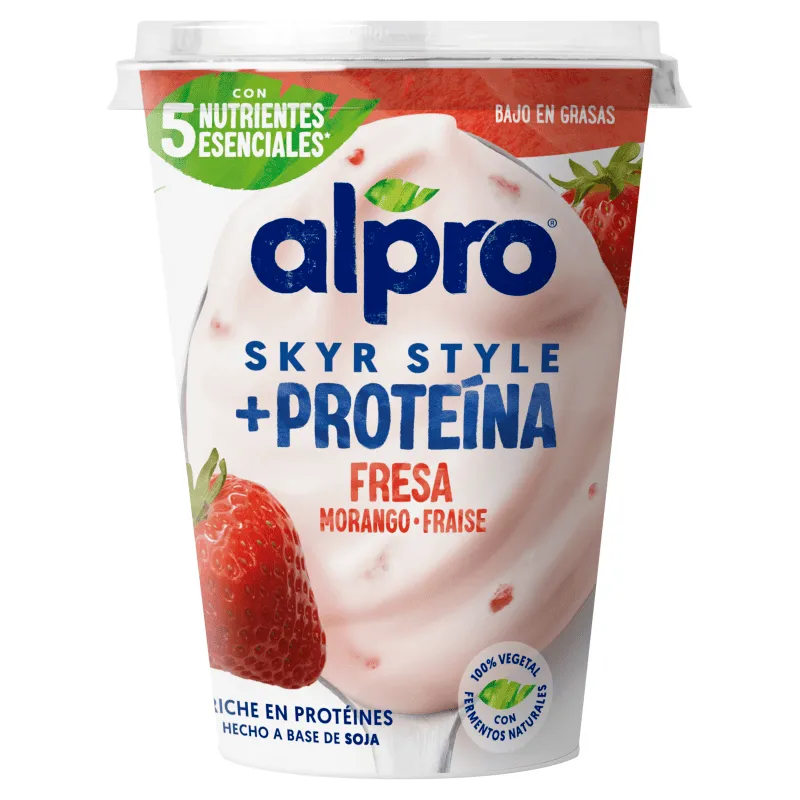 ALPRO Skyr sojowy truskawkowy VEGE 400 g