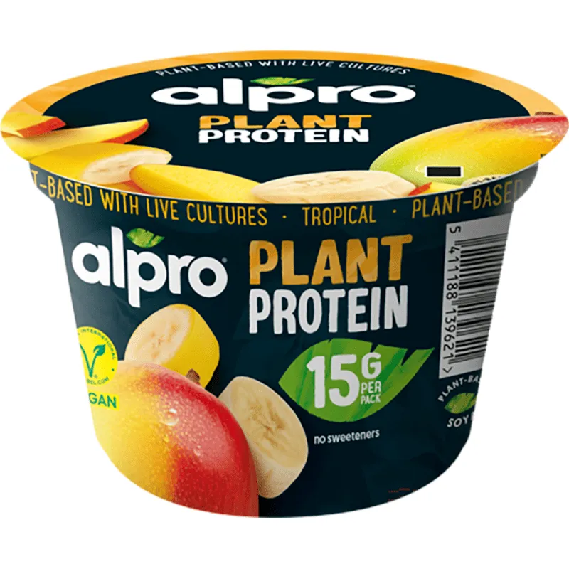 ALPRO PLANT PROTEIN Jogurt sojowy mango banan VEGE 200 g