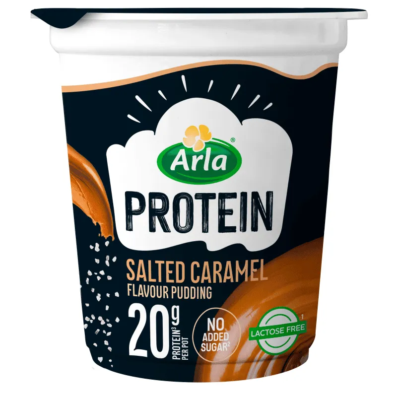ARLA PROTEIN Pudding proteinowy słony karmel bez cukru 200 g