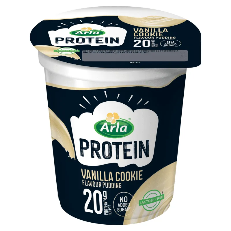 ARLA PROTEIN Pudding proteinowy waniliowe ciasteczko bez cukru 200 g