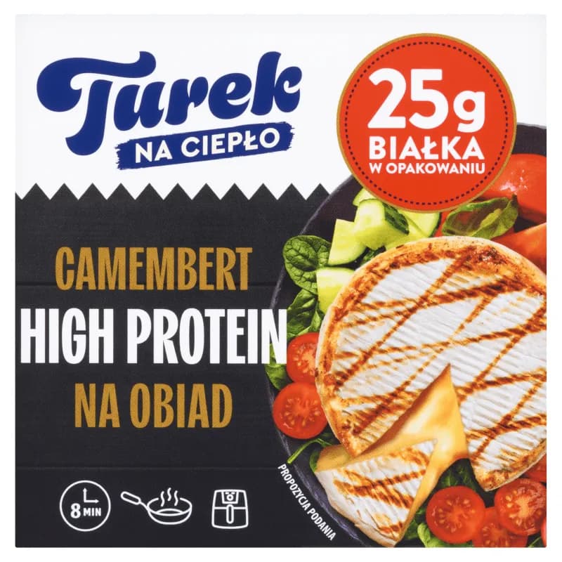 TUREK NA CIEPŁO Ser pleśniowy Camembert High Protein 120 g