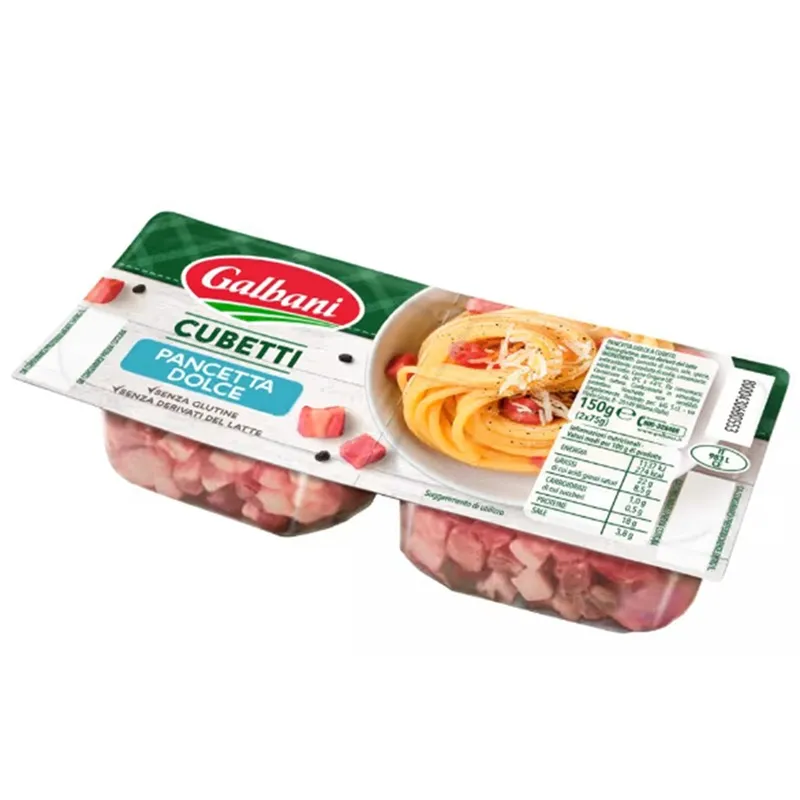 GALBANI CUBETTI Boczek surowy wieprzowy parzony Pancetta Dolce 150 g