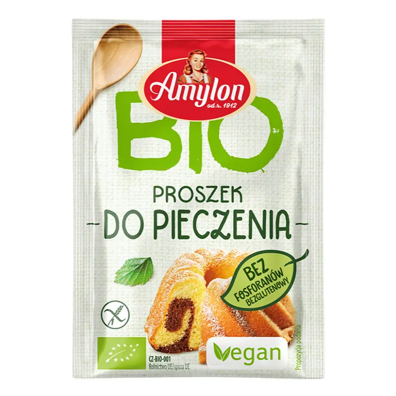 AMYLON Proszek do pieczenia bezglutenowy BIO 12 g