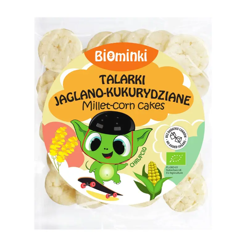 BIOMINKI Talaraki jaglano-kukurydziane BIO 55 g