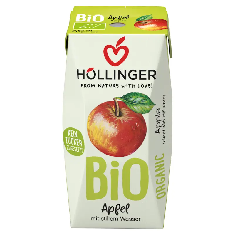 HOLLINGER Nektar z jabłek bez dodatku cukru BIO 200 ml