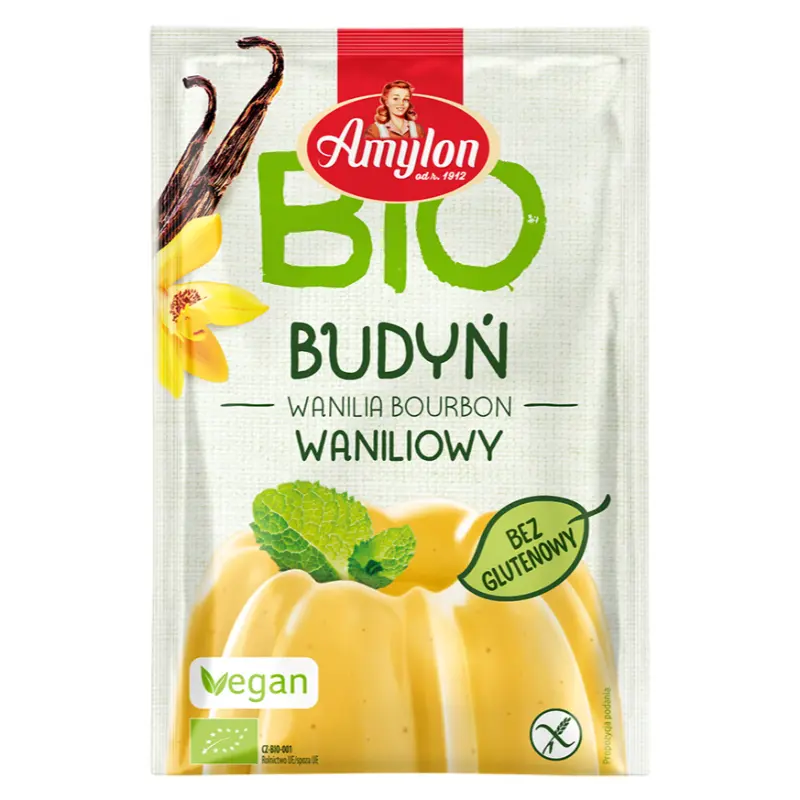 AMYLON Budyń waniliowy BIO 40 g