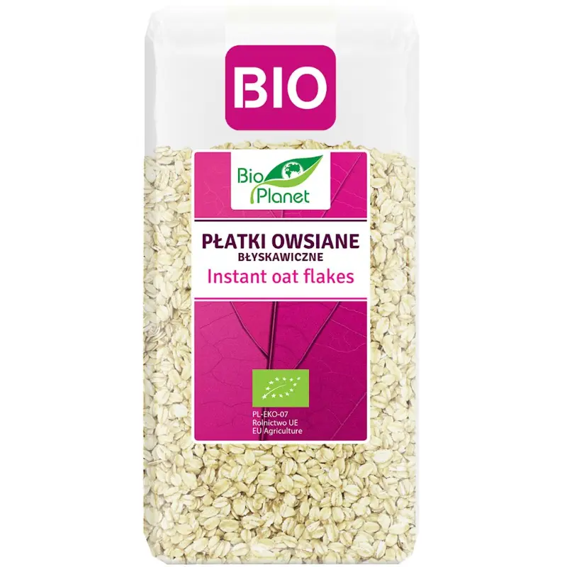 BIO PLANET Płatki owsiane błyskawiczne BIO 300 g
