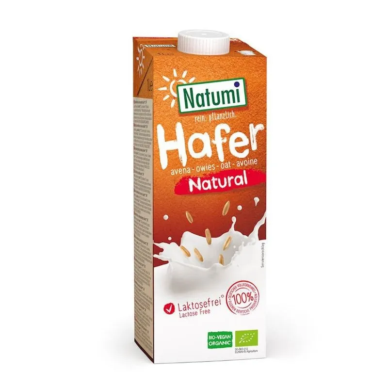 NATUMI Napój owsiany bez dodatku cukru bezglutenowy BIO 1000 ml