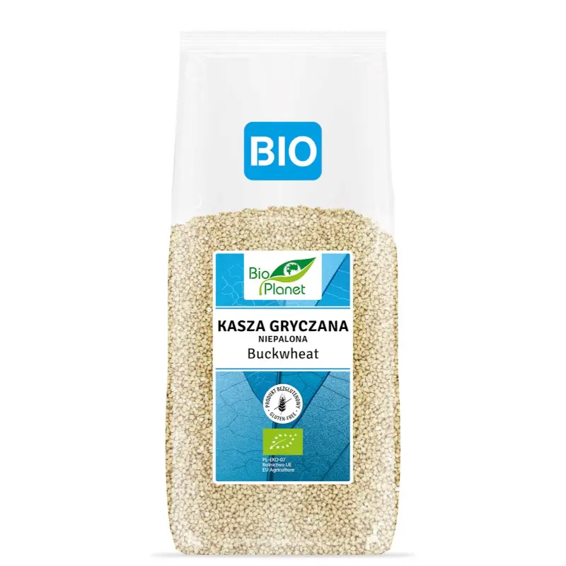 BIO PLANET Kasza gryczana niepalona bezglutenowa BIO 1000 g