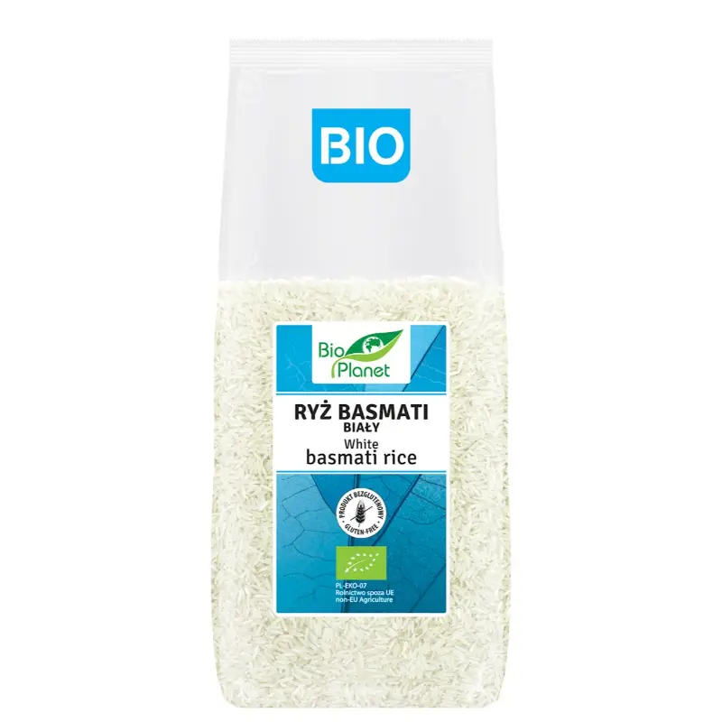 BIO PLANET Ryż basmati BIO bez glutenu 1000 g