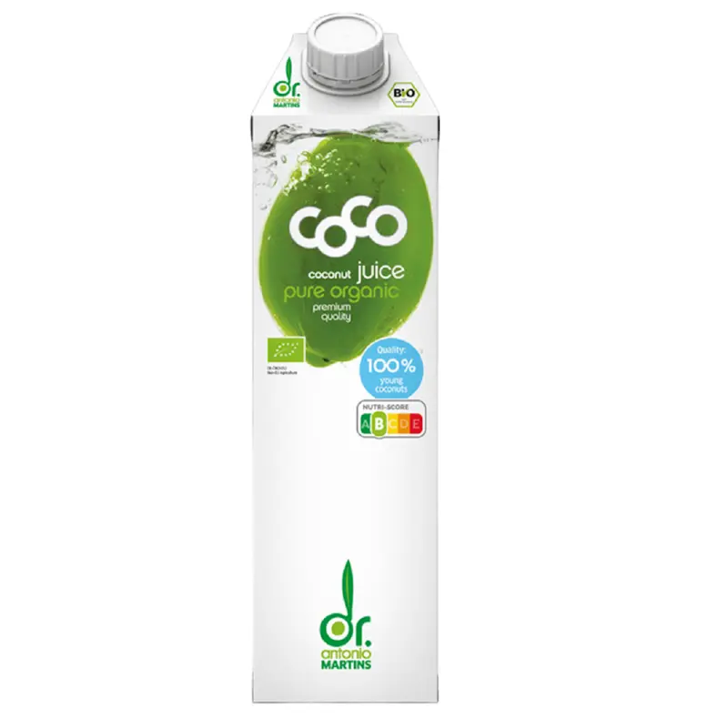 DR MARTINS COCO Woda kokosowa naturalna BIO 1000 ml