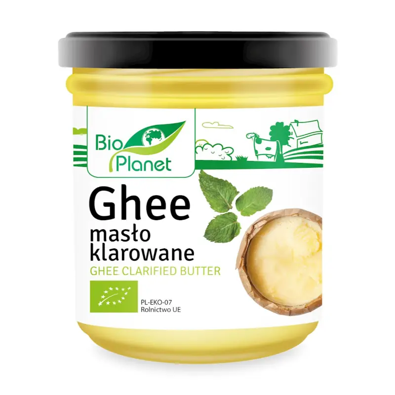 BIO PLANET Masło klarowane Ghee BIO 263 ml