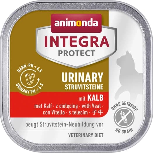ANIMONDA INTEGRA PROTECT URINARY Karma mokra dla kotów z problemami z układem moczowym z cielęciną 100 g