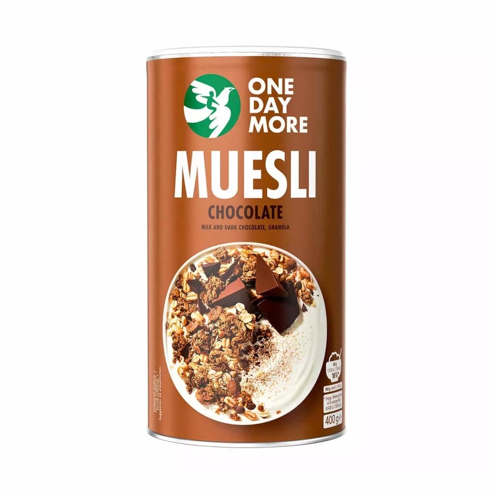 ONEDAYMORE Musli czekoladowe 400 g