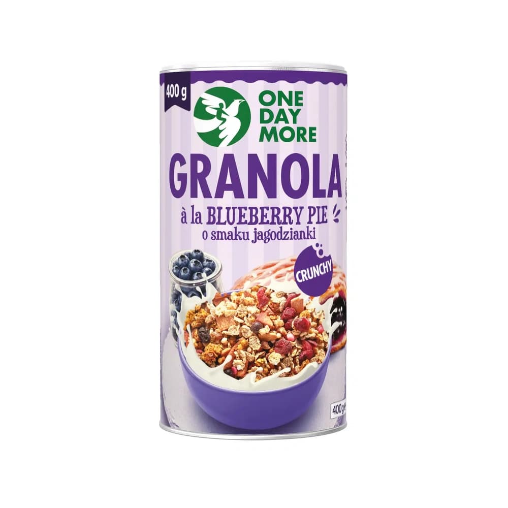 ONEDAYMORE Granola o smaku jagodzianki 400 g