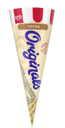 ALGIDA ORIGINALS Lody kakaowe w rożku 110 ml