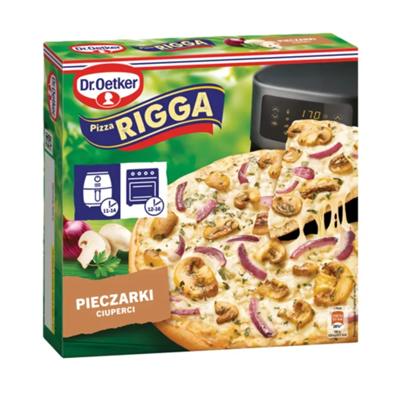 DR. OETKER RIGGA Pizza z pieczarkami mrożona 236 g