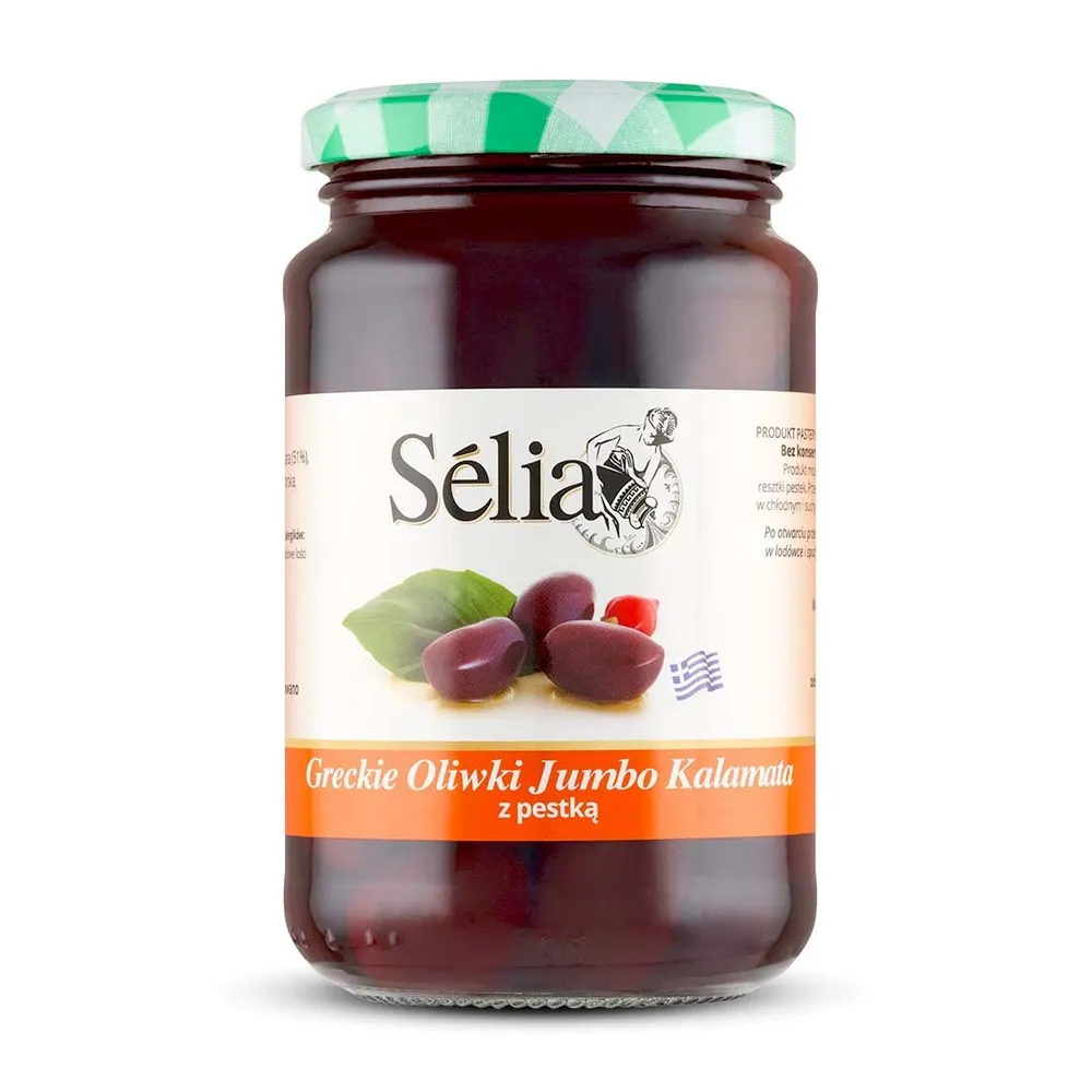 SELLA Oliwki Kalamata z pestką 370 g