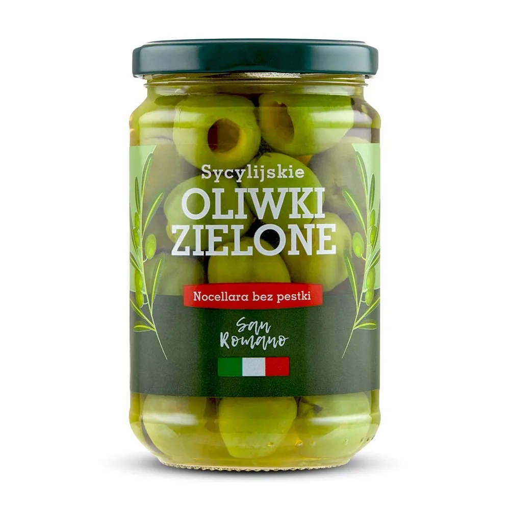 SAN ROMANO Oliwki sycylijskie 340 g