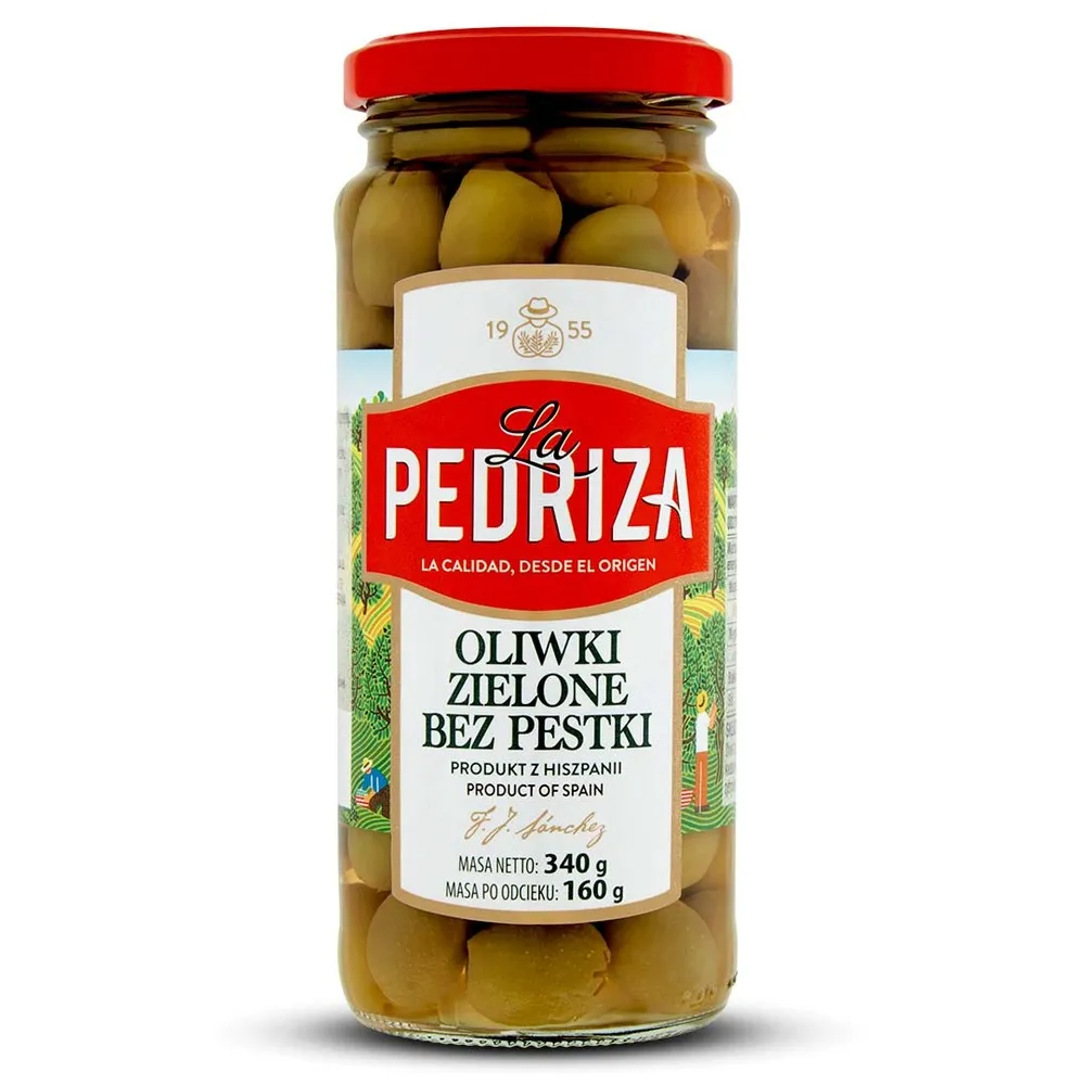 LA PEDRIZA Oliwki zielone 340 g