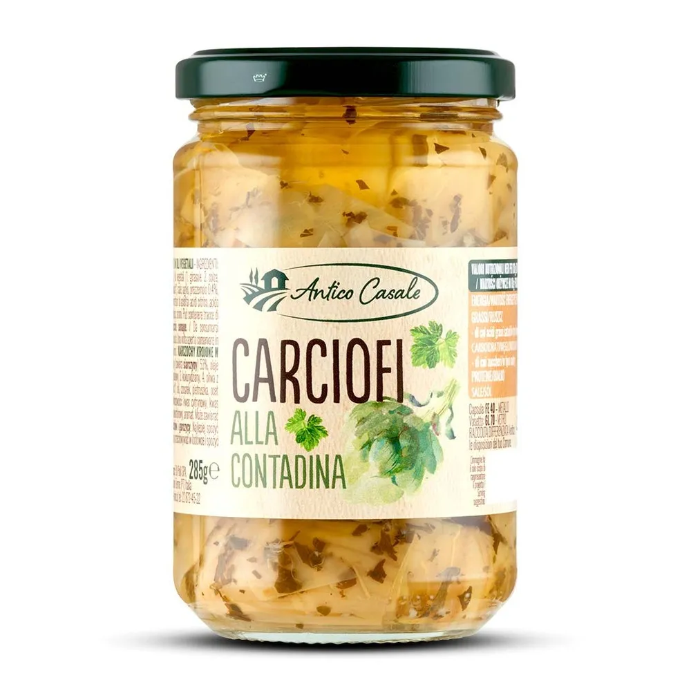 ANTICO Karczochy krojone z ziołami 285 g
