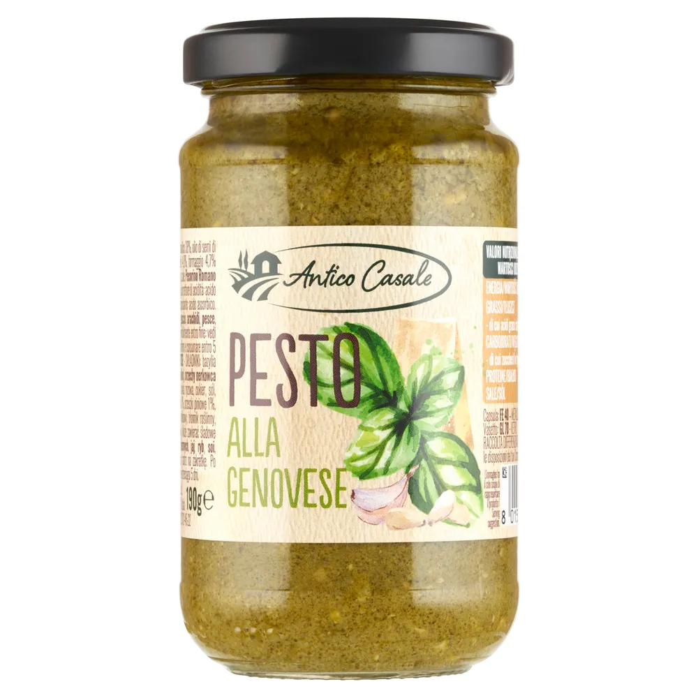 ANTICO CASALE Pesto z bazylii 190 g