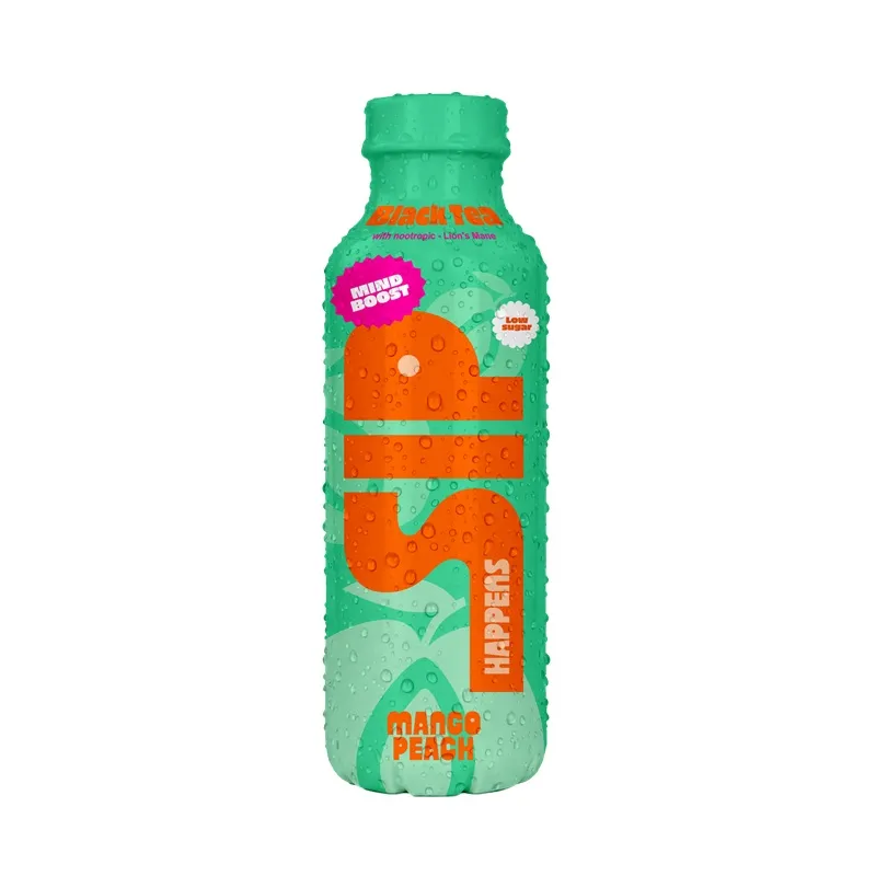 SIP HAPPENS Napój funkcjonalny na bazie herbaty o smaku brzoskwini z mango 500 ml