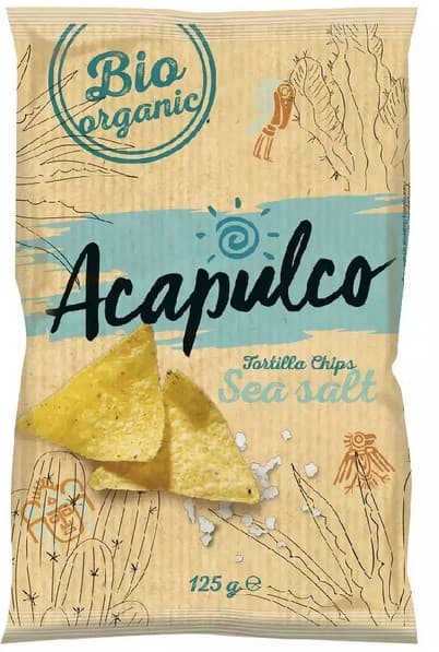 ACAPULCO Nachosy naturalne BIO 125 g