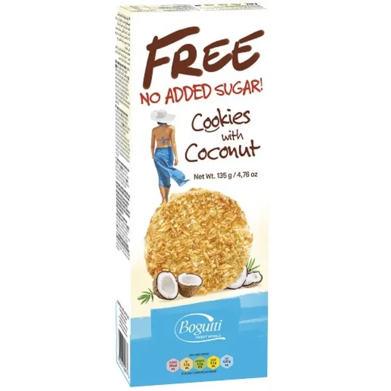 BOGUTTI Ciasteczka z kokosem 135 g