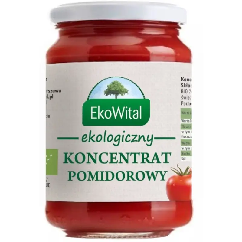 EKOWITAL Koncentrat pomidorowy BIO 200 g