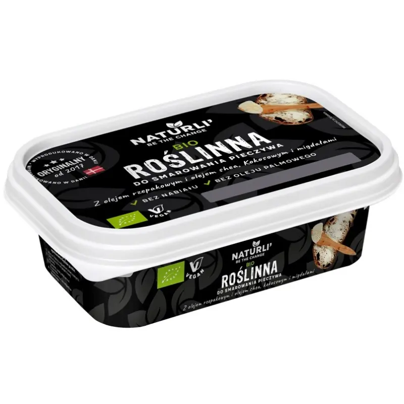 NATURLI Smarowidło wegańskie bez oleju palmowego BIO 225 g