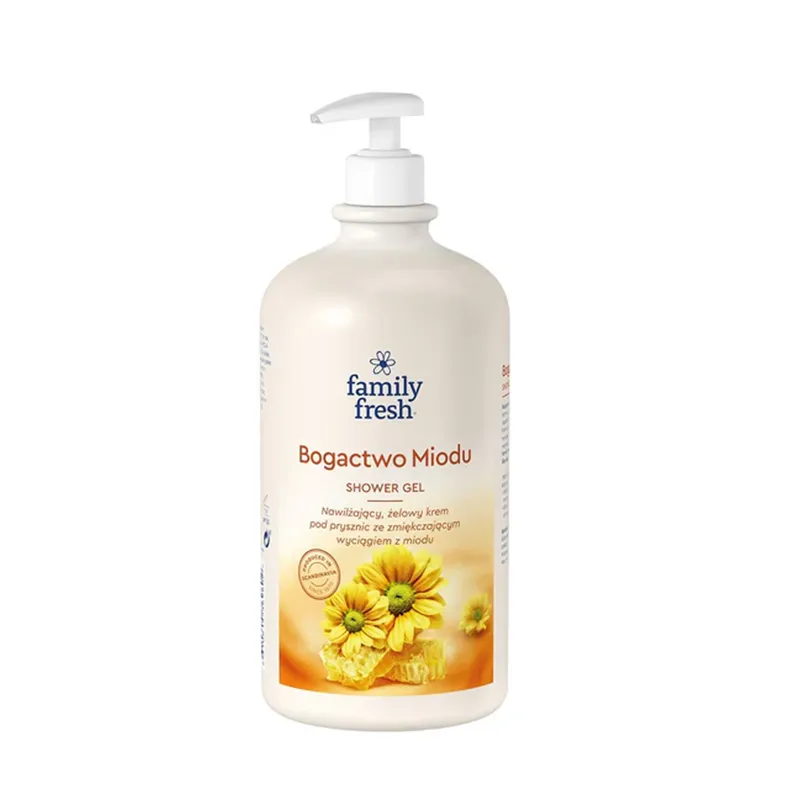 FAMILY FRESH Żel pod prysznic Bogactwo Miodu 1000 ml